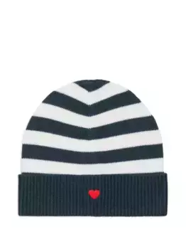 Шапка бини в полоску MAX&Co. Kids, синий