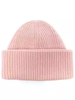 Шапка бини в рубчик Fabiana Filippi, розовый