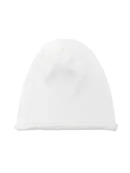 Шапка бини в рубчик Little Bear, белый