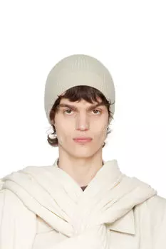 Шапка-бини в рубчик от Off-White Hollywood Rick Owens