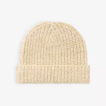 Шапка-бини Wizard в рубчик Soeur, бежевый