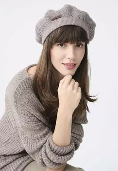 Шапка blue shadow, коричневый