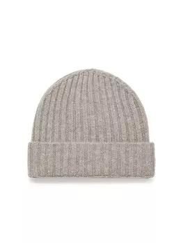 Шапка Boggi Milano Beanie, пятнистый серый