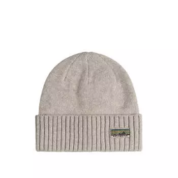 Шапка brodeo beanie Patagonia, серый