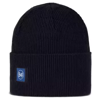 Шапка Buff Crossknit, черный/синий