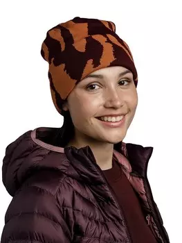 Шапка Buff Kyre, цвет bordeaux/orange