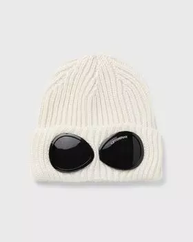Шапка C.P. Company Extra Fine Merino Wool Goggle Beanie, цвет gauze white