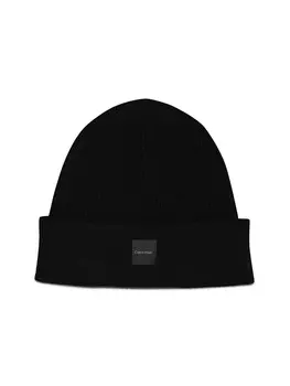 Шапка Calvin Klein Beanie, черный
