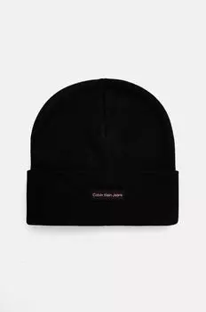 Шапка Calvin Klein Jeans, черный