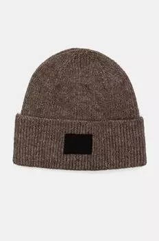 Шапка Calvin Klein Jeans, коричневый