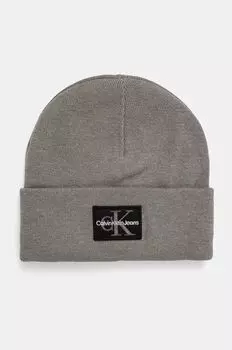 Шапка Calvin Klein Jeans, серый