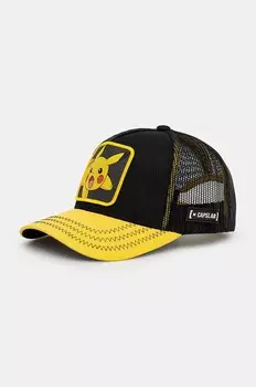Шапка Capslab с козырьком детская Pokemon Capslab Trucker, черный