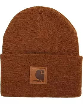 Шапка Carhartt Knit Beanie, цвет Carhartt Brown