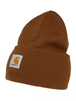 Шапка Carhartt WIP Beanie, коричневый