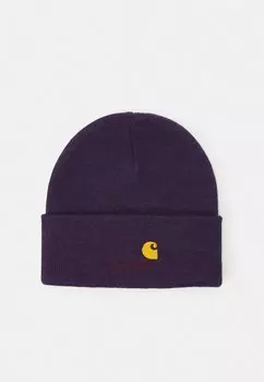 Шапка Carhartt WIP ШАПКА «АМЕРИКАНСКИЙ СКРИПТ» УНИСЕКС, цвет cassis