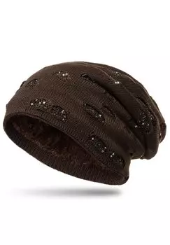 Шапка Caspar, цвет dunkelbraun