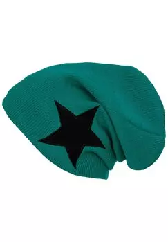 Шапка Caspar, цвет petrol