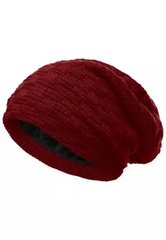Шапка Caspar, цвет weinrot