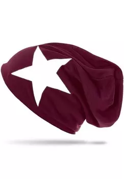 Шапка Caspar, цвет weinrot