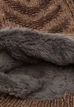 Шапка Caspar, коричневый