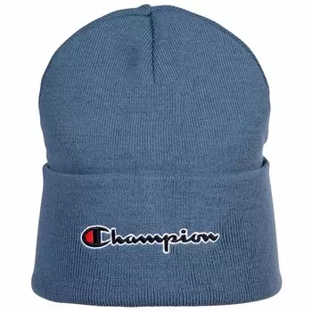 Шапка Champion Authentic Athletic Apparel Beanie, цвет Night blue/Dusty blue