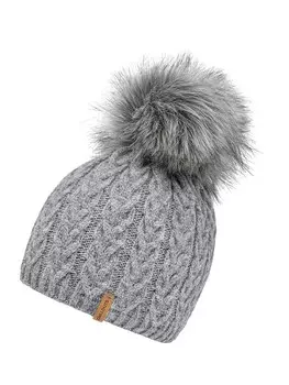Шапка chillouts Beanie Tabea, цвет mottled grey