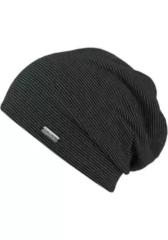 Шапка Chillouts, Pittsburgh Hat, в полоску, черный