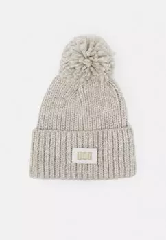 Шапка Chunky Beanie Pom UGG, цвет light grey