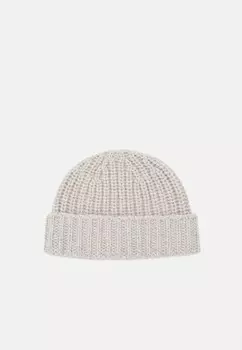 Шапка CHUNKY BEANIE UNISEX Johnstons of Elgin, бежевый