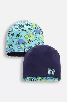 Шапка Coccodrillo, бирюзовый