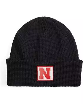 Шапка Columbia Nebraska Cornhuskers Gridiron Beanie, черный