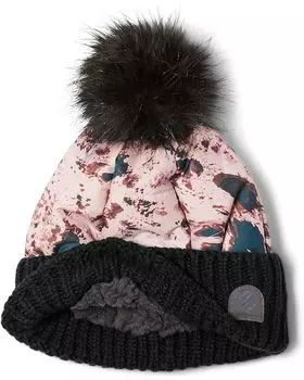Шапка Columbia Snow Diva Beanie, цвет Dusty Pink Flurries/Night Wave