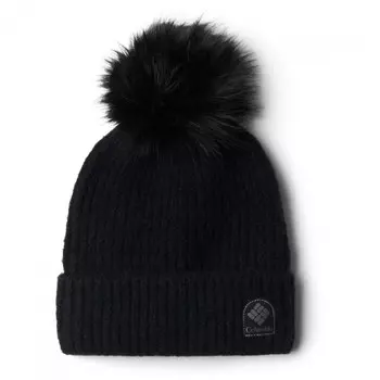 Шапка Columbia Winter Blur Pom Pom Beanie, черный