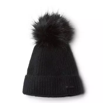 Шапка Columbia Winter Blur Pom Pom, черный