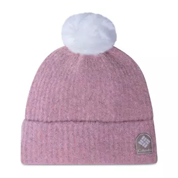 Шапка Columbia WinterBlur Pom, розовый