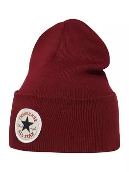 Шапка CONVERSE Beanie, бордо