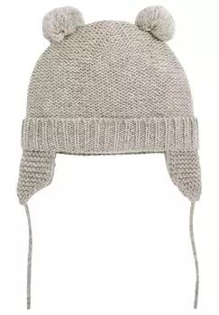 Шапка COSY POM POM JoJo Maman Bb, цвет grey