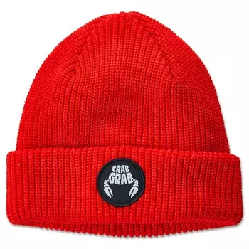 Шапка Crab Grab Circle Patch, цвет Red