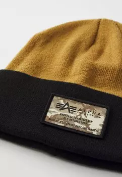 Шапка CREW LABEL BEANIE UNISEX Alpha Industries, хаки