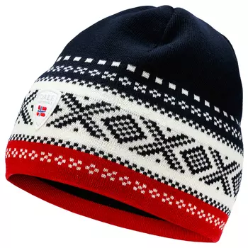 Шапка Dale Of Norway Dystingen Hat, цвет Navy/Off-White/Raspberry