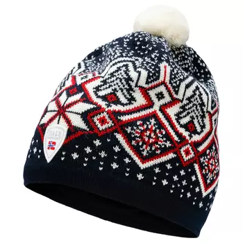 Шапка Dale Of Norway Winterland Hat, цвет Navy/Off-White/Raspberry