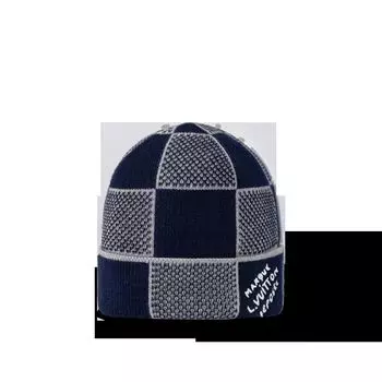 Шапка Damier Heritage Louis Vuitton, синий