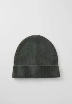 Шапка Davida Cashmere, темно-зеленый