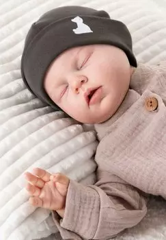 Шапка DER EISBR BY MARIA KNIG Baby Sweets, цвет dunkelgrau