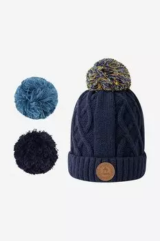 Шапка детская Kids Vegan Cabaia, темно-синий