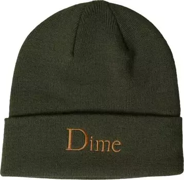 Шапка Dime Classic Wool Fold 'Army', зеленый