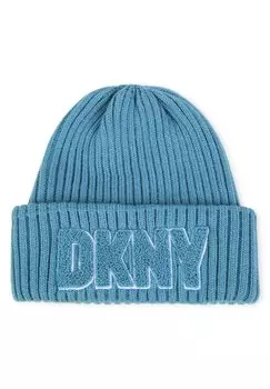 Шапка DKNY, цвет blue