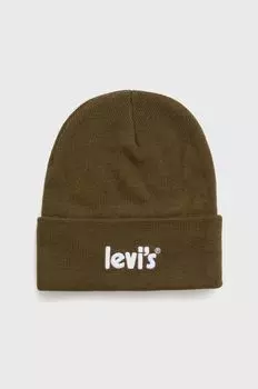 Шапка для детей Levi's, зеленый