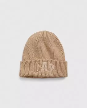 Шапка для мальчика с принтом Gap Gap, бежевый