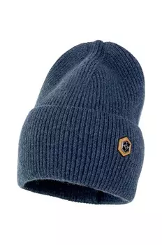 Шапка Джамикс с добавлением шерсти детская IKIN Jamiks, темно-синий